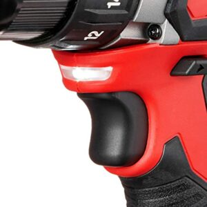 Milwaukee 2606-22CT M18 Cordless Drill/Driver Kit, 18 V, Red - Image 5