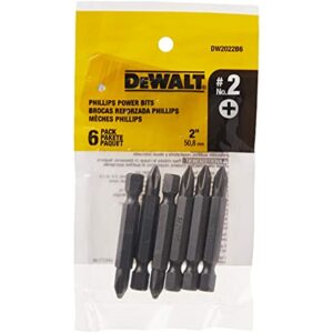 DEWALT DW2022B6 #2 Drill Bits 6 Pack - Image 4