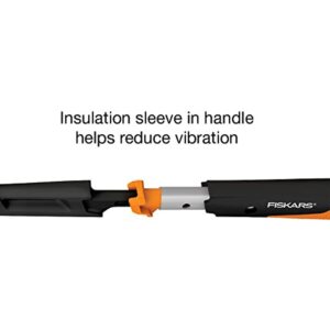 Fiskars 750230-1001 IsoCore 20 oz General Use Hammer, Carpenter Tools, Softgrip, Magnetic Nail Starter Groove, 15.5 inch,Black/Orange - Image 3