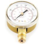 Forney 87729 Oxygen Gauge, Low Pressure, 2-Inch-by-1/4-Inch NPT, 0-200 PSI