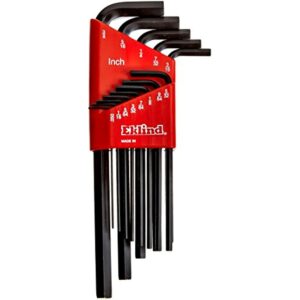 EKLIND 10213 Hex-L Key allen wrench - 13pc set SAE Inch Sizes .050-3/8 Long series - Image 8