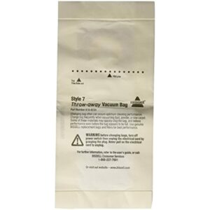 Bissell Vacuum Bag For Upright Vacuums 3 pk 32120