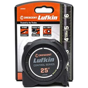 Crescent Lufkin 1-3/16 x 25' Command Control Series Black Clad Tape Measure - L1025CB - Image 10