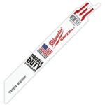 Sawzall Ice Hardened Metal Reciprocating Saw Blade