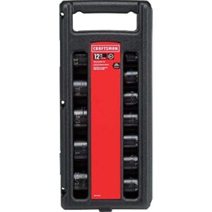 Craftsman 1/2 in. drive SAE 6 Point Standard Impact Socket Set 12 pc - Image 3