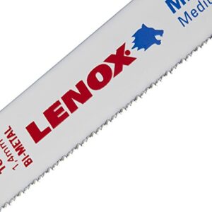 Lenox Tools - 20566618R LENOX Tools Metal Cutting Reciprocating Saw Blade with Power Blast Technology, Bi-Metal, 6-inch, 18 TPI, 5/PK - Image 2