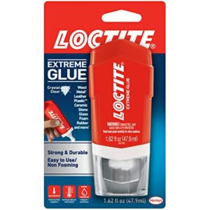 Loctite Extreme High Strength Crystal Clear Glue 1.62 oz (Case of 6)