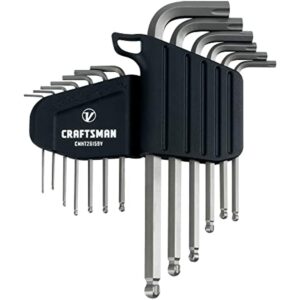 Craftsman V-Series X-Tract Technology SAE L-Handle Ball End Hex Key Set 13 pc