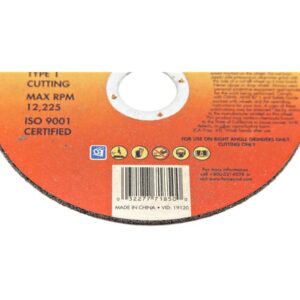 Forney 71850 Cut-Off Wheel with 7/8-Inch Arbor, Metal Type 1, A46T-BF, 5-Inch-by-1/16-Inch - Image 2