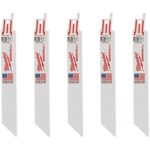 Milwaukee 6" 24 Tpi Sawzall Blade (5 Pack)