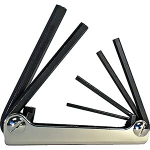 Eklind 3/16 to 3/8 in. SAE Fold-Up Hex Key Set 5 pc 20511 - Image 2