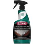 WEIMAN 109 Granite Cleaner and Polish, Citrus Scent, 24 oz Bottle, 6/Carton