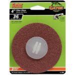 Gator 4 in. Aluminum Oxide Center Mount Fiber Disc