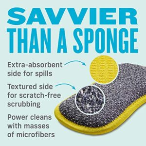 E-Cloth Washing Up Medium Duty Scrubbing Pads For All Purpose 6 in. L - Image 4