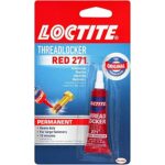 Loctite Threadlocker Red 271,0.20 fl. oz(209741)