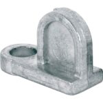 Prime-Line L 5761 Window Screen Clip, Flush, Diecast, Zinc (Pack of 8)