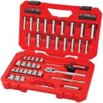 Craftsman 3/8 in. drive Metric and SAE 12 Point Mechanic's Tool Set 61 pc
