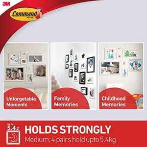 Command Black Picture Hanging Strips, 4 pairs (8 strips), Indoor Use, Medium (17201BLK-ES) - Image 5