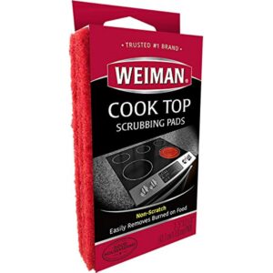 Weiman No Scent Cooktop Scrubbing Pads 3 ct Sponge - Image 2