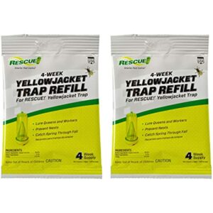 RESCUE! Yellowjacket Attractant � 4 Week Supply - 2 Pack