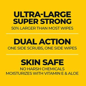 Grime Boss Heavy Duty Wipes Hands, Equipment, Garden, Auto, Camping, 30 Count - Image 3