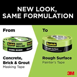 Scotch 0.94 in. W X 60 yd L Green Extra Strength Masking Tape - Image 6