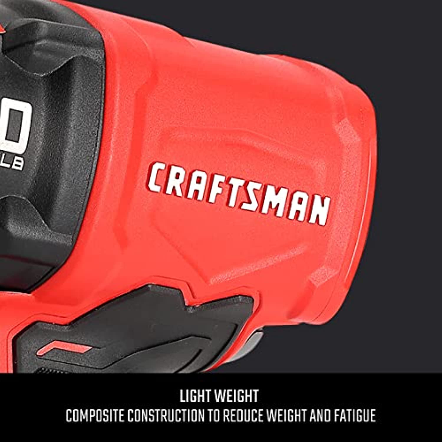 Craftsman CMXPTSG1003NB Air Impact Wrench, Red and Black Wesson Hardware