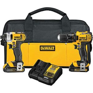 DEWALT 20V MAX Impact Driver and Drill Combo Kit (DCK280C2)