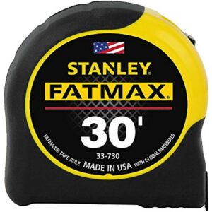 STANLEY FATMAX Tape Measure, 30-Foot (33-730)