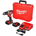 Milwaukee 2606-22CT M18 Cordless Drill/Driver Kit, 18 V, Red