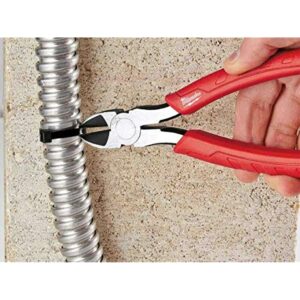 Milwaukee 48-22-6107 Rust Resistant 7 Inch Diagonal Wire Cutting Pliers with 1 Inch Reaming Head - Image 7