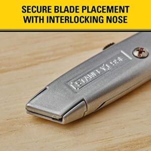 STANLEY Classic 99 6 in. Retractable Utility Knife Gray - Image 4