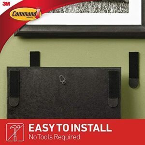 Command Black Picture Hanging Strips, 4 pairs (8 strips), Indoor Use, Medium (17201BLK-ES) - Image 2