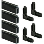 Prime-Line PL 7807 Screen Frame Kit, 5/16 inch x 3/4 inch x 48 inch, Aluminum, Bronze Finish