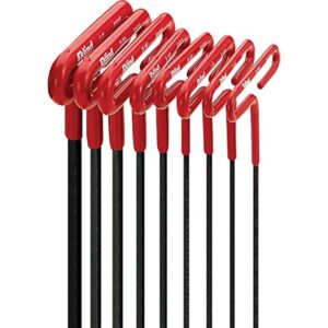 Eklind 3/32 to 1/4 in. SAE T-Handle Hex Key Set 8 pc