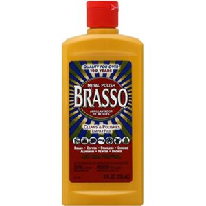 Brasso No Scent Metal Polish 8 oz Cream