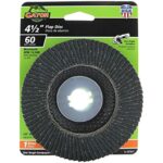 Gator Finishing 9716 60 Grit Aluminum Oxide Grinding and Sharpening (1 Pack), 4.5"