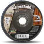 Gator Finishing 9706 60 Grit Aluminum Oxide Grinding and Sharpening (1 Pack), 4"