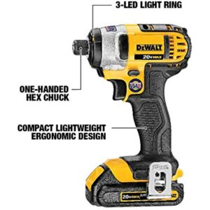 DEWALT 20V MAX Impact Driver and Drill Combo Kit (DCK280C2) - Image 3