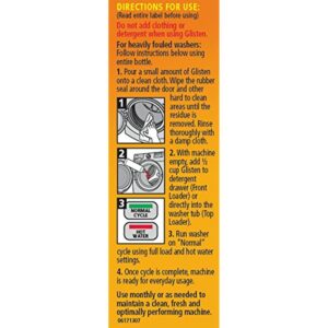 Glisten Washer Magic Machine Cleaner, Remove Odors and Buildup, Cleans Front Load & Top Load Washers, Safer Choice Winner, 12 Ounce - Image 5