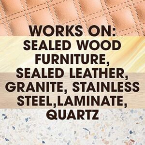 Pledge Multi-Surface Furniture Polish Wipes, Works on Wood, Granite, and Leather, Cleans and Protects, Lemon (24 Total Wipes) - Image 10