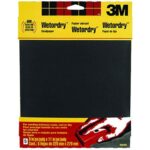 3M 11 in. L X 9 in. W 220 Grit Silicon Carbide Sandpaper