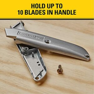 STANLEY Classic 99 6 in. Retractable Utility Knife Gray - Image 5