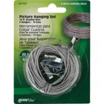 Hillman Picture Hanging Set 20 Lb 15' Carded