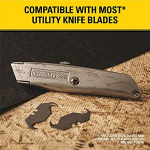 STANLEY Classic 99 6 in. Retractable Utility Knife Gray - Image 7
