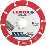 Lenox Tools 1972922 METALMAX Diamond Edge Cutoff Wheel, 5" x 7/8"