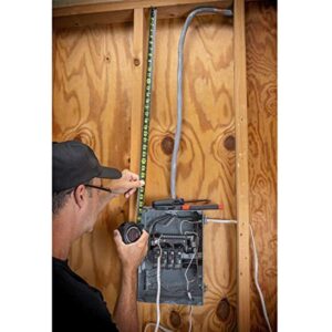 Crescent Lufkin 1-3/16 x 25' Command Control Series Black Clad Tape Measure - L1025CB - Image 9