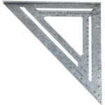 Swanson Tool Co., Inc Swanson T0108 Big 12 Speed Square Layout Tool with Blue Book, Plain gradations, 12-Inch