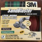 3M SANDBLASTER Grinding/Finishing Ass't Disc 4" 9689