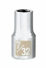 CRAFTSMAN Shallow Socket, SAE, 1/4-Inch Drive, 7/32-Inch, 6-Point (CMMT43492)